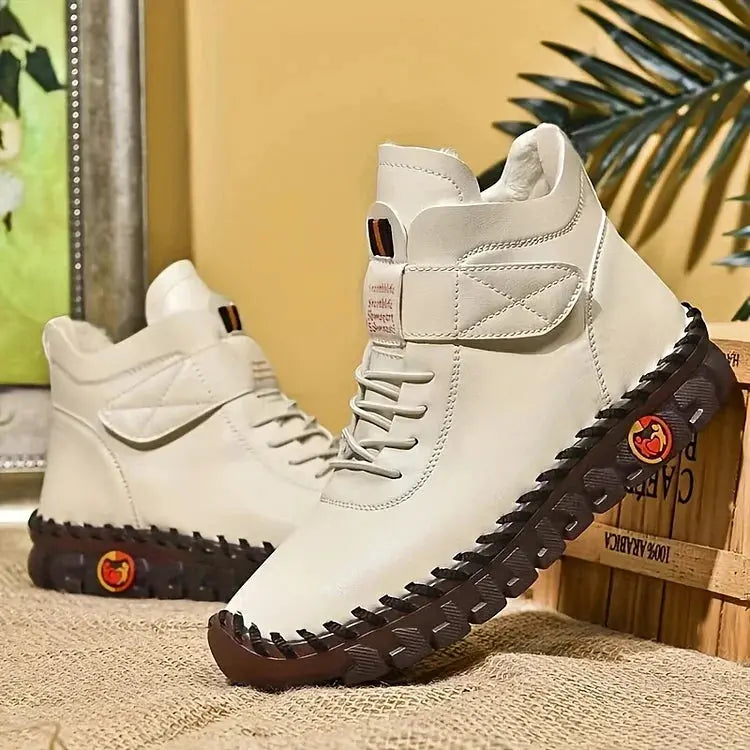 NORA | Cozy Fleece-Lined Warm Sneakers Boots - Lizabella Fashion