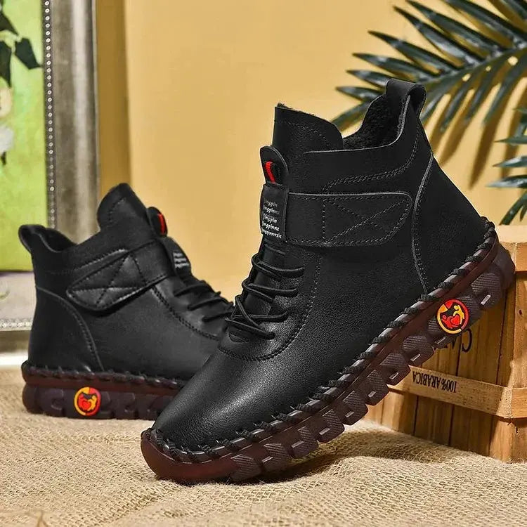 NORA | Cozy Fleece-Lined Warm Sneakers Boots - Lizabella Fashion