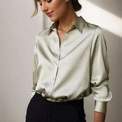 Viviana | Relaxed Loose Fit Elegant Blouse