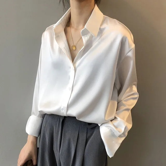 Viviana | Relaxed Loose Fit Elegant Blouse