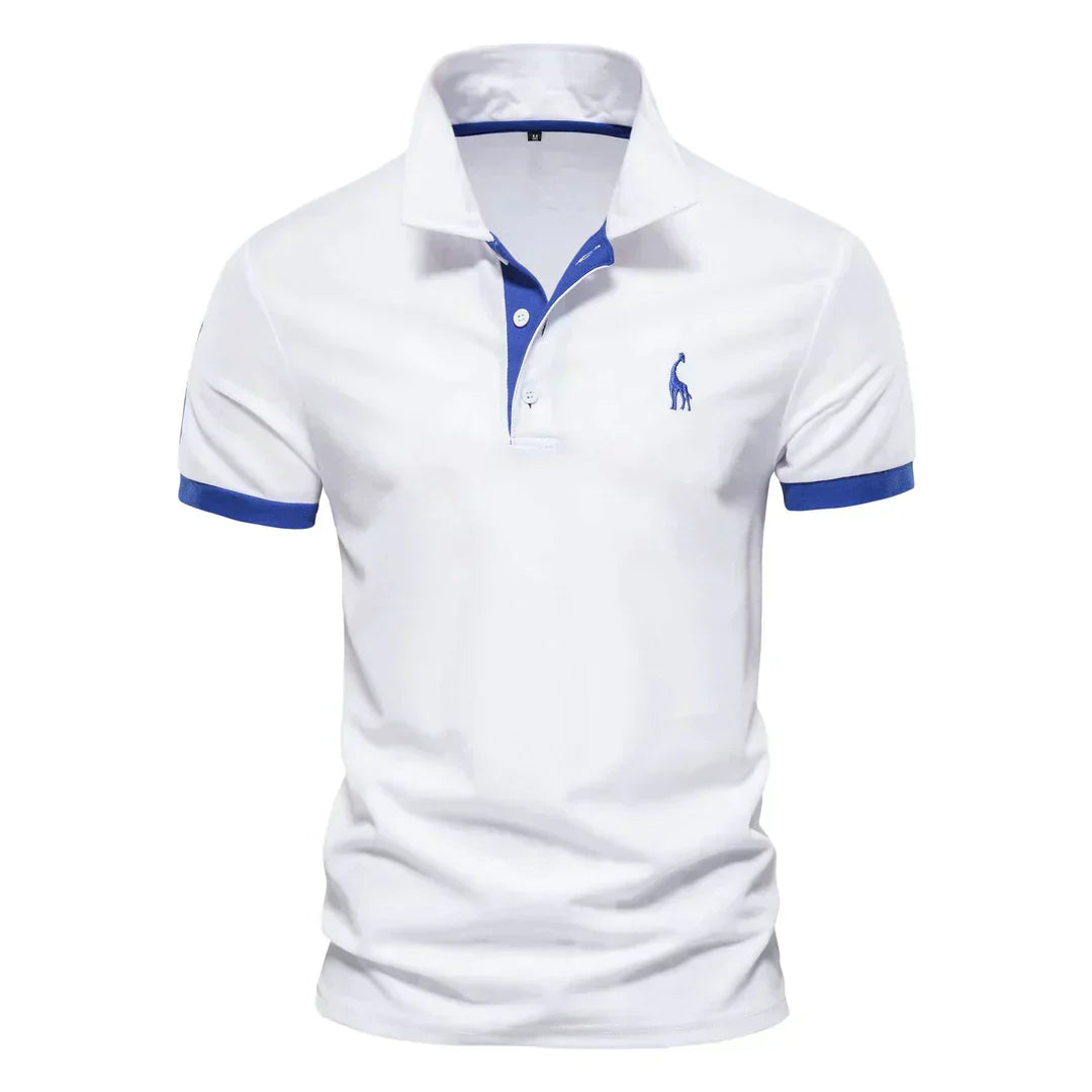 Elevate Your Style: THOMAS Short Sleeve Polo Shirt for Men - Lizabella Fashion