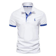 Elevate Your Style: THOMAS Short Sleeve Polo Shirt for Men - Lizabella Fashion