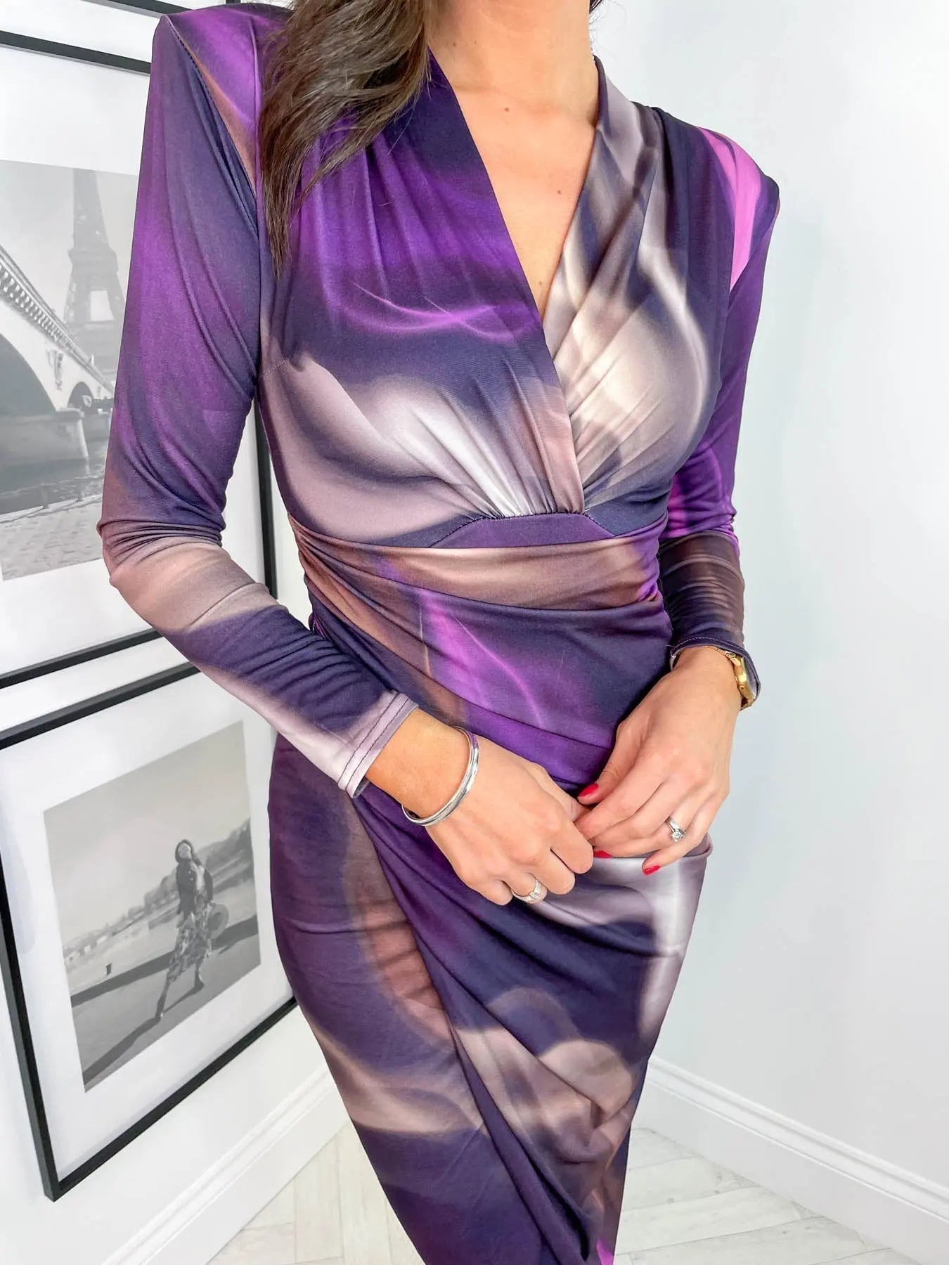 OLIVIA | Chic Midi Dress-Lizabella Fashion