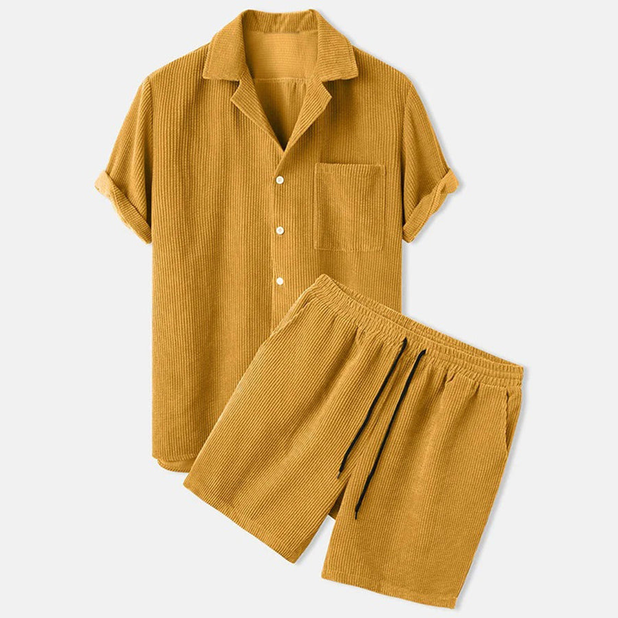 Jake | Short-Sleeve Summer Set – Effortless Warm-Weather Style
