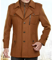 Frederick | Elegant Fitted Men's Overcoat