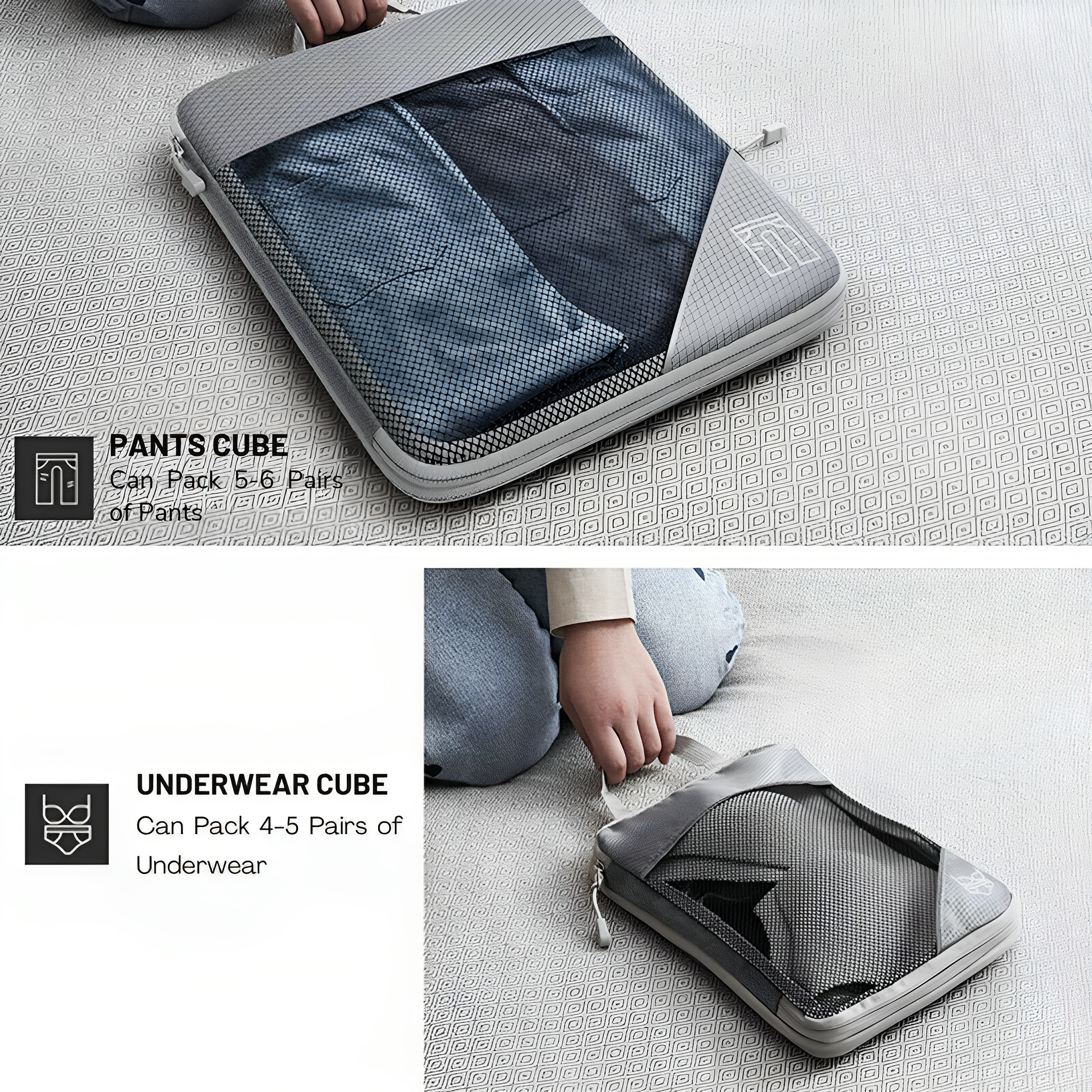 Cynthia | Compression Packing Cubes