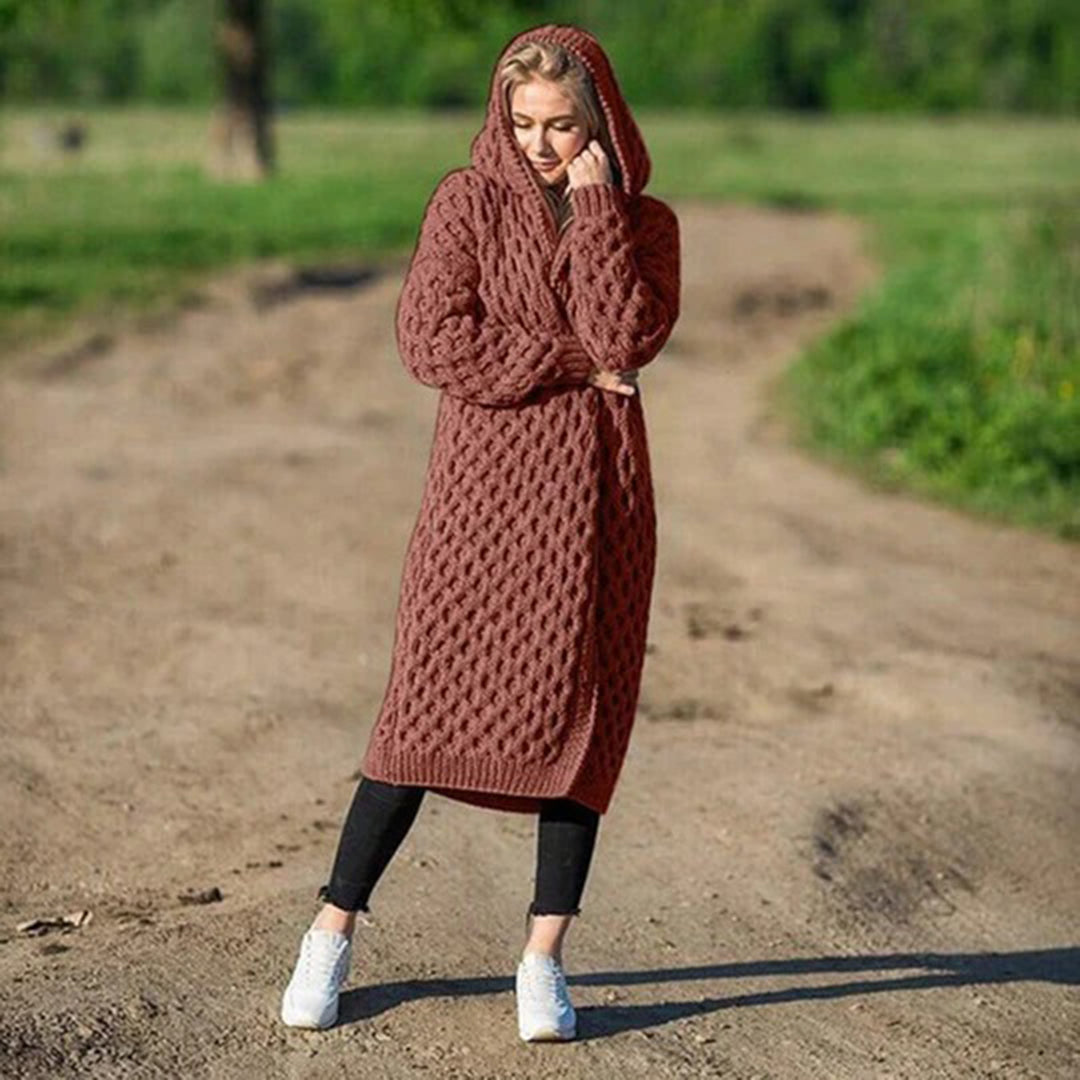 Kelly | Stylish & Comfy Winter Hoodie Cardigan