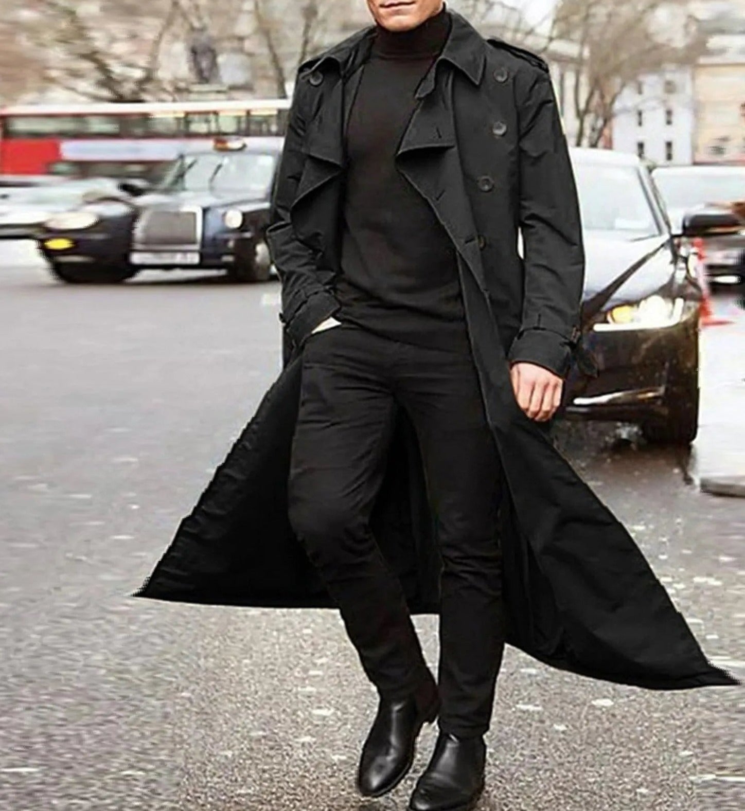 Simone | Classic and Stylish Men’s Trench Coat