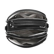 Kaeli | Small Compact Multi-Zip Crossbody Handbag