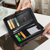 Berkley | Large Capacity Leather Travel Wallet