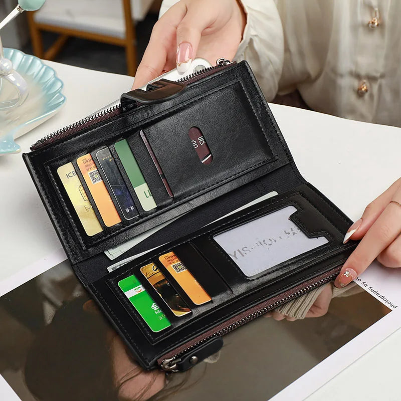 Berkley | Large Capacity Leather Travel Wallet