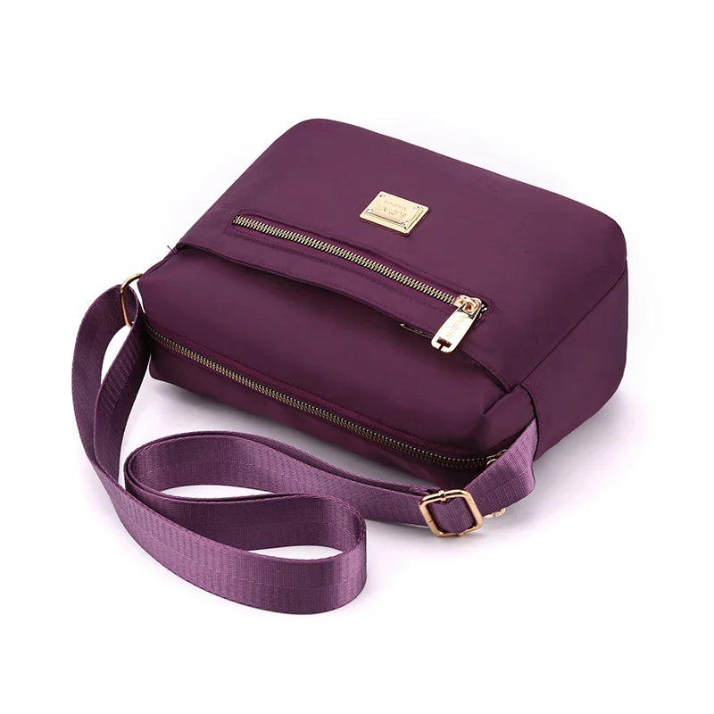 Gloria | Nylon Waterproof Crossbody Messenger Bag
