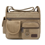 Rio | Canvas Crossbody Messenger Bag