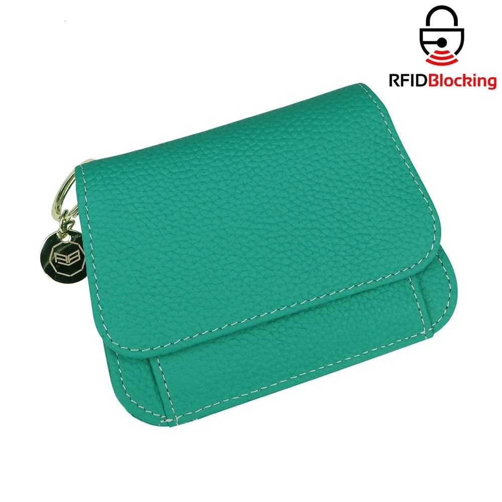 Alena | Multi Card Slots Genuine Leather Travel Wallet