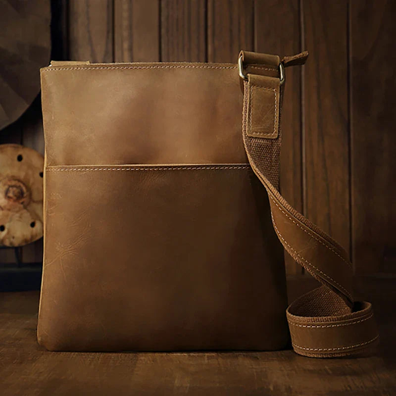 Vincenzo | Stylish Vintage-Inspired Design Crossbody Travel Bag