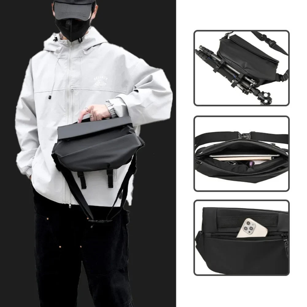 Leslie | Anti-Theft Expandable Crossbody Messenger Sling Travel Bag