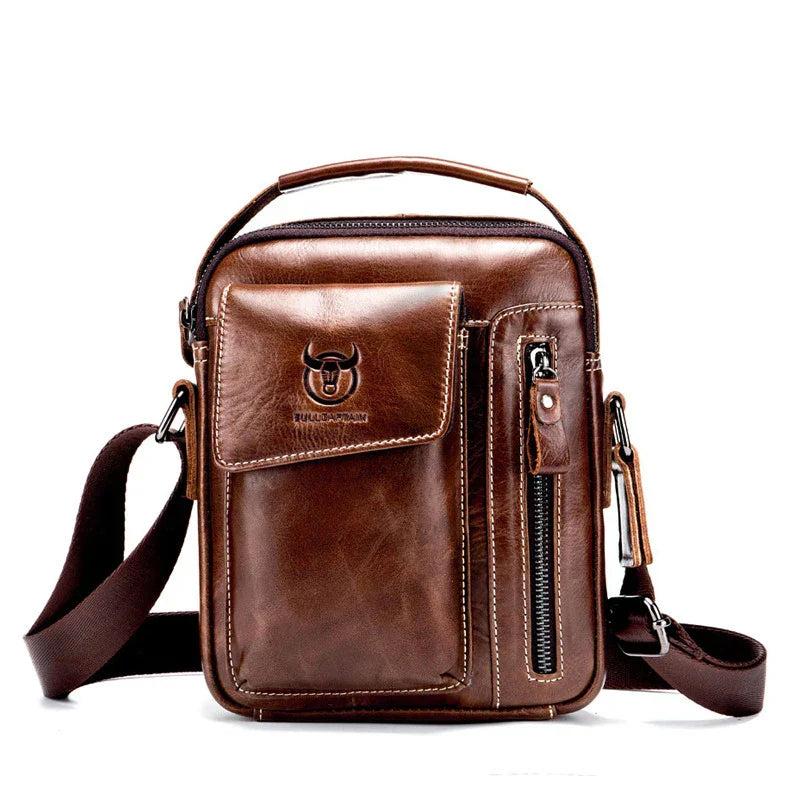 Brandon | Genuine Leather Crossbody Handbag