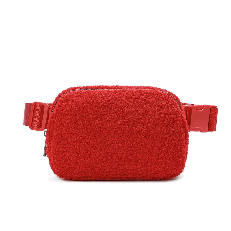 Bridget | Casual Plush Crossbody Waist Bum Bag