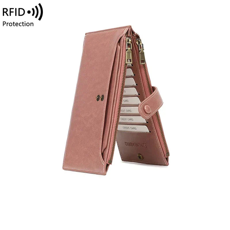 Raquel | RFID Blocking Large Travel Clutch Wallet
