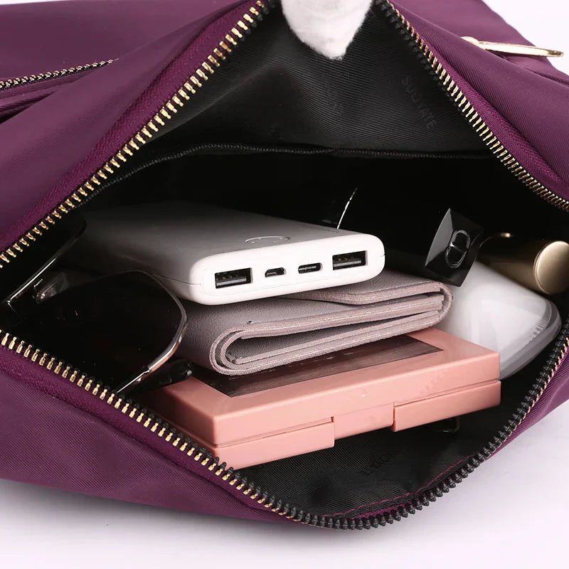 Gloria | Nylon Waterproof Crossbody Messenger Bag