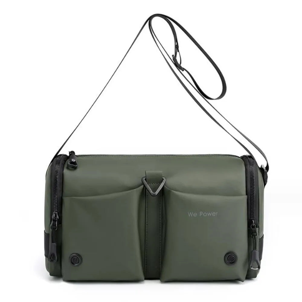 Mink | Men's Large Capacity Waterproof Crossbody Messenger Bag
