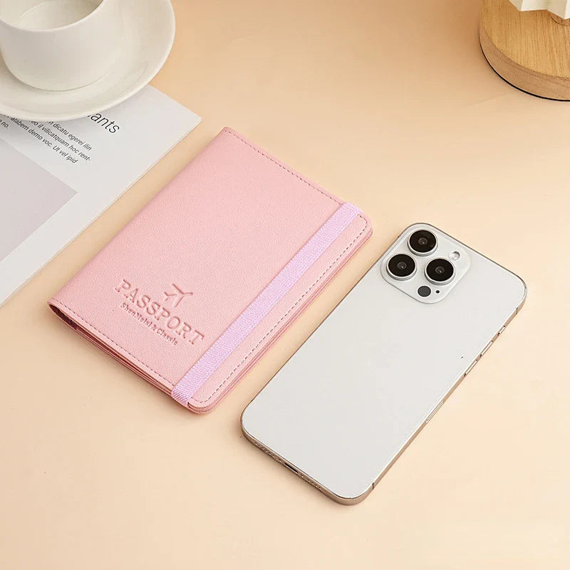 Ailany | RFID Blocking Passport Card Holder Travel Wallet