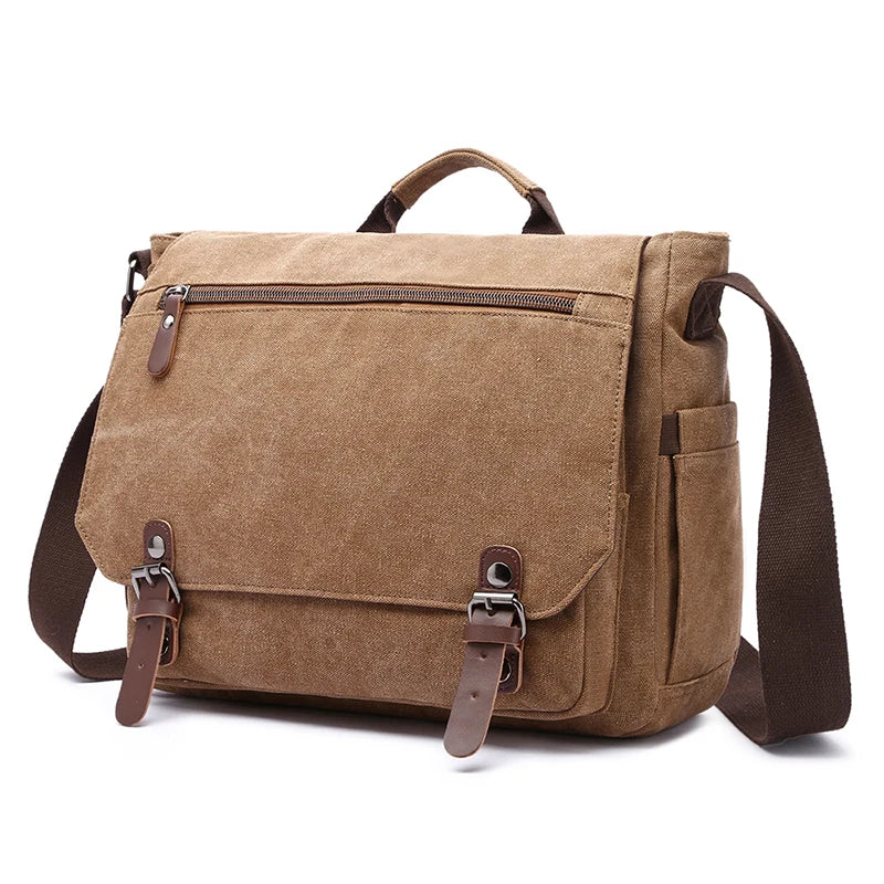 Elodie | Waterproof Canvas Men's Crossbody Messenger Bag