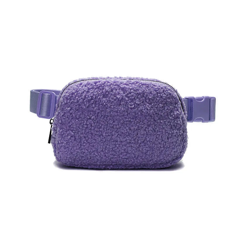 Bridget | Casual Plush Crossbody Waist Bum Bag