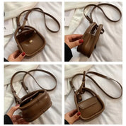 Sylvia | Mini Vintage Crossbody Sling Saddle Bag
