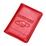 Bria | Genuine Cowhide Leather Travel Wallet Passport Holder