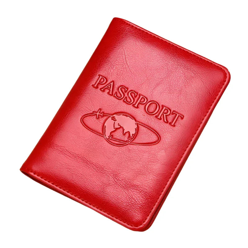 Bria | Genuine Cowhide Leather Travel Wallet Passport Holder