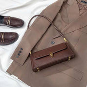Mikayla | Vintage-Inspired Faux Leather Messenger Handbag