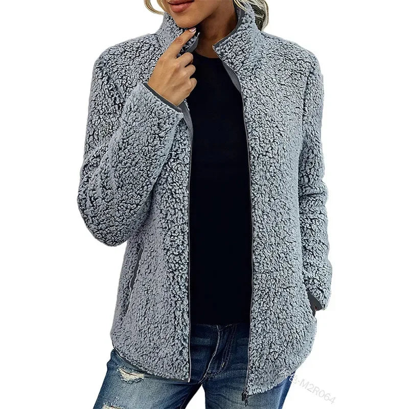 Novie | Cozy Fleece Jacket for Women