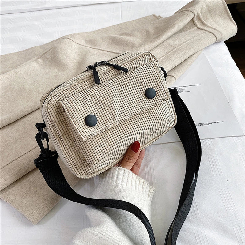 Salem | Corduroy Mini Crossbody Sling Bag