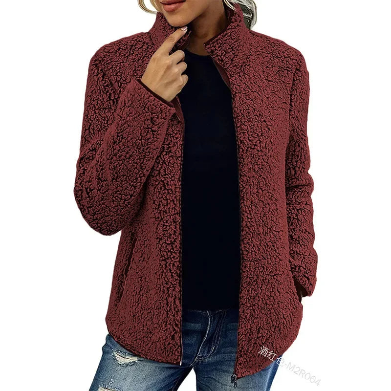 Novie | Cozy Fleece Jacket for Women