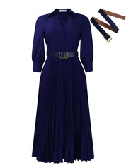 ISABELA | Elegant Mid-Length Spring Dress in Plus Sizes
