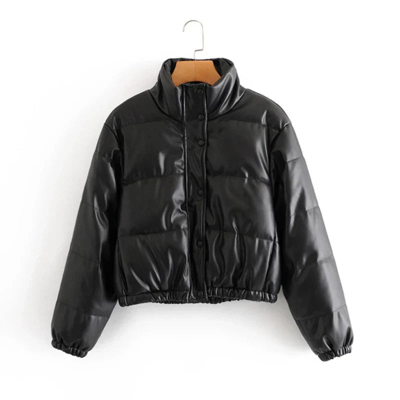 Lianne | Warm and Stylish High Collar Winter Jacket