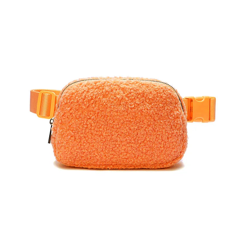 Bridget | Casual Plush Crossbody Waist Bum Bag