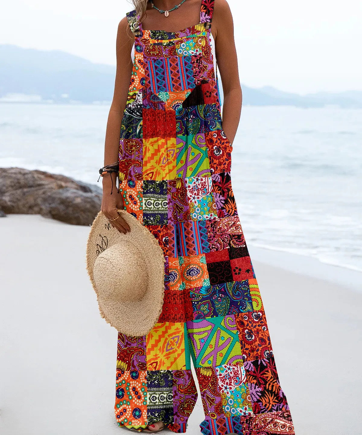 Stylish Bohemian Chic Jumpsuit - Embrace the Boho Vibe! - Lizabella Fashion