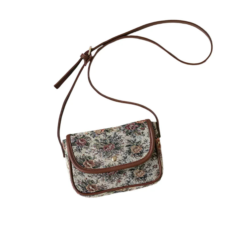 Saige | Women's Embroidered Boho Small Crossbody Sling Bag