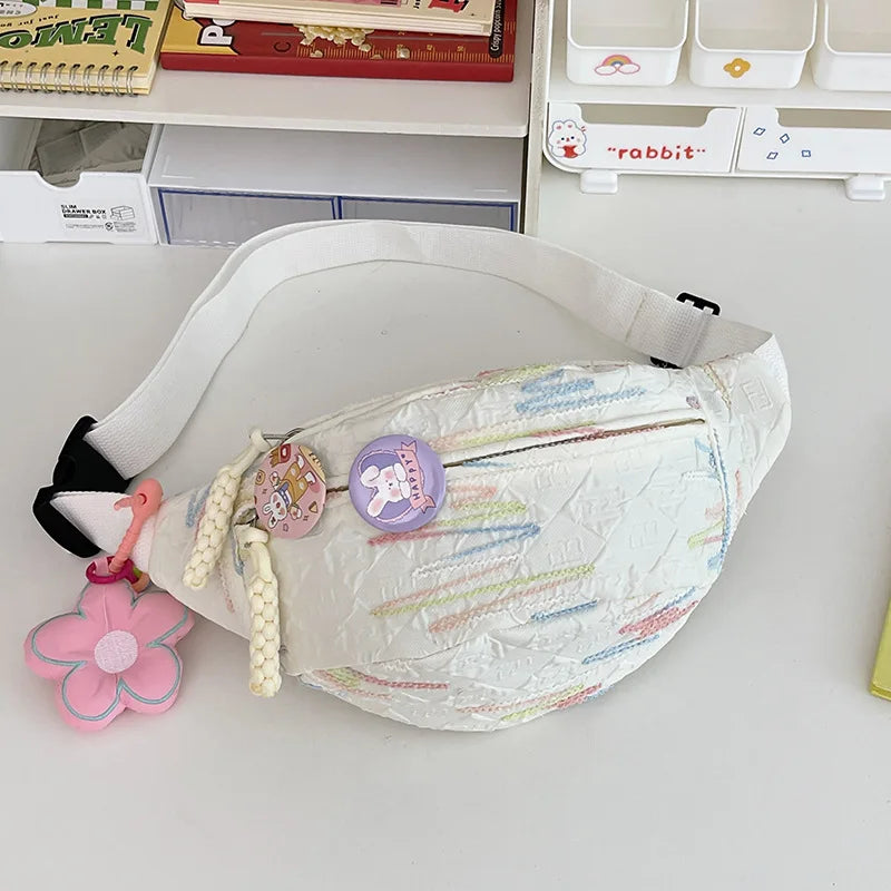 Estella | Women’s Waterproof Nylon Crossbody Fanny Pack Bum Bag