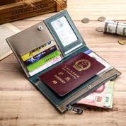 Nori | Sleek & Secure Anti-Theft RFID Protection Travel Wallet