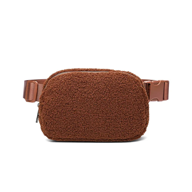 Bridget | Casual Plush Crossbody Waist Bum Bag