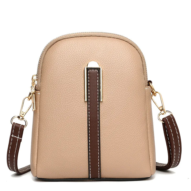 Carolina | Retro Mini Leather Crossbody Sling Bag