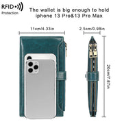 Raquel | RFID Blocking Large Travel Clutch Wallet