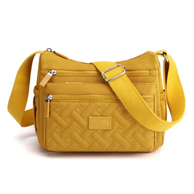 Rivka | Women's Waterproof Multi-Pocket Crossbody Messenger Bag