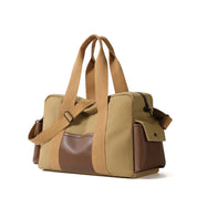 Gunnar | Vintage Canvas Large Travel Crossbody Messenger Tote Bag