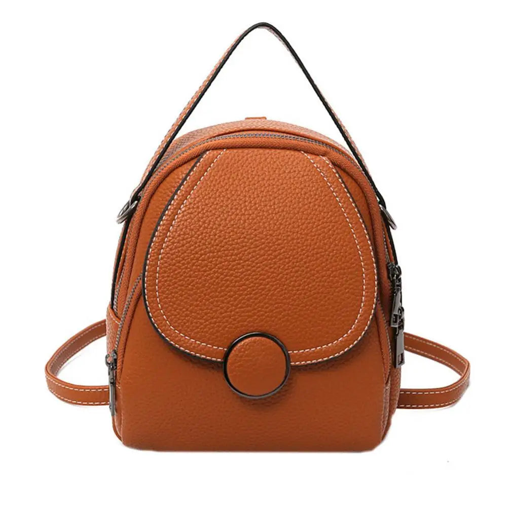 Janelle | Mini Flap Crossbody Sling Handbag Backpack with Top Handle