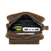 Lachlan | Men's Retro Leather Small Crossbody Shoulder Sling Bag