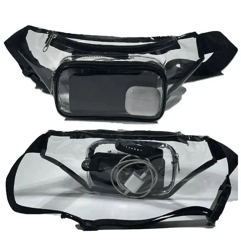 Destine | Clear Stadium Approved Waterproof Crossbody Bum Bag